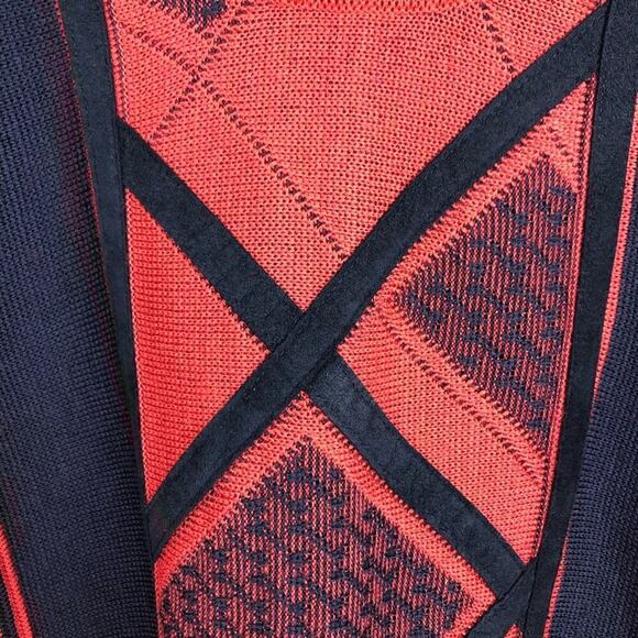 VTG Gabicci Italian Knit Wool Blend Eclectic Grandpa Pullover Sweater Sz Medium - Picture 6 of 16